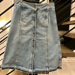 Pilcro and the Letterpress by Anthropologie denimn skirt